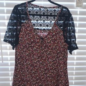 Torrid flower shirt